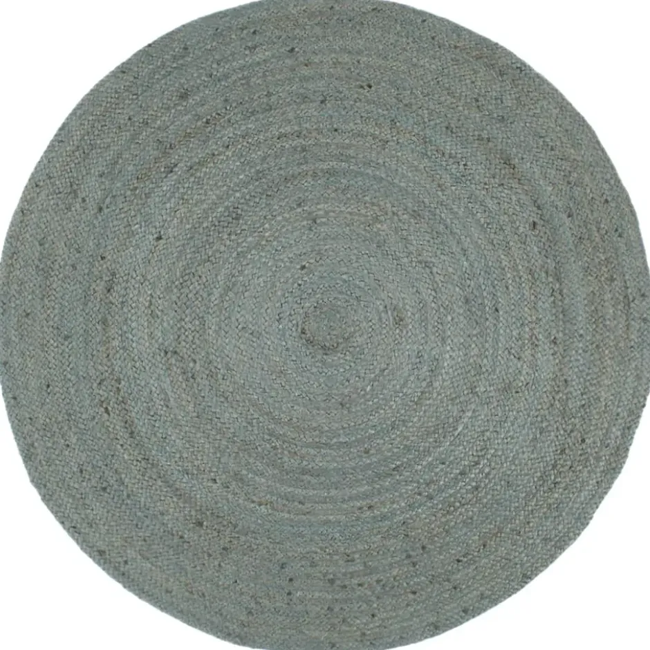 vidaXL - Vloerkleed - Groen - Jute
