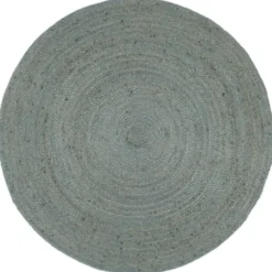 vidaXL - Vloerkleed - Groen - Jute