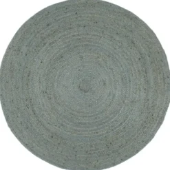 vidaXL - Vloerkleed - Groen - Jute