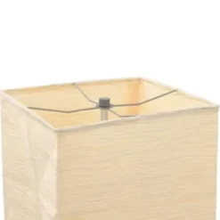 vidaXL - Vloerlamp - Beige - Papier - 135 cm