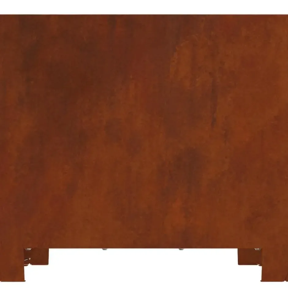 vidaXL - Vuurkorf Bruin 80 x 80 x 40 cm Cortenstaal