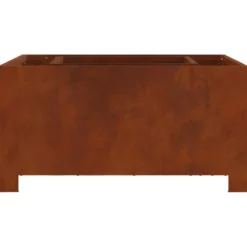 vidaXL - Vuurkorf 80 x 80 x 40 cm Bruin Cortenstaal