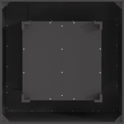 vidaXL - Vuurkorf - Zwart - 80 x 80 x 40 cm Staal