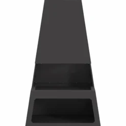 vidaXL - Vuurkorf Zwart 60 x 35 x 100 cm Staal