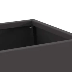 vidaXL - Vuurkorf Zwart 60 x 35 x 100 cm Staal