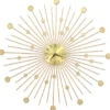 vidaXL - Wandklok - Goud - Metaal - 70 cm
