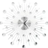 vidaXL - Wandklok - Zilver - Aluminium