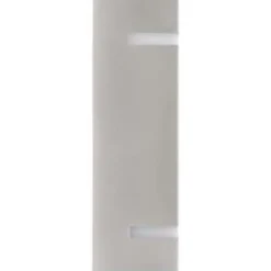 vidaXL - Wandlamp - Zilver - Roestvrij staal - 75 x 95 x 238 mm - 2 stuks