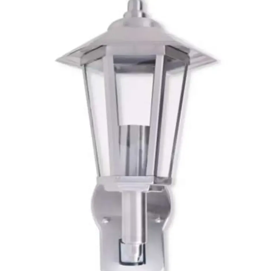 vidaXL - Wandlamp - Zilver - Roestvrij staal