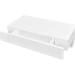 vidaXL - Wandplank - Wit - MDF