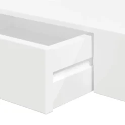 vidaXL - Wandplank - Wit - MDF