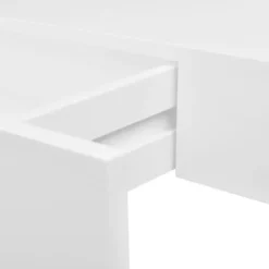 vidaXL Wandschap - met lade - zwevend - MDF - wit