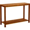 vidaXL - Wandtafel - Bruin - Acaciahout - 110 x 40 x 75 cm