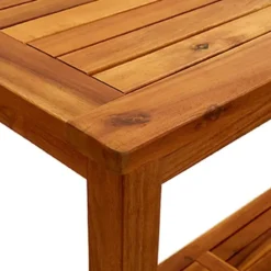 vidaXL - Wandtafel - Bruin - Acaciahout - 110 x 40 x 75 cm