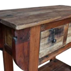 vidaXL - Wandtafel - Bruin - Hout