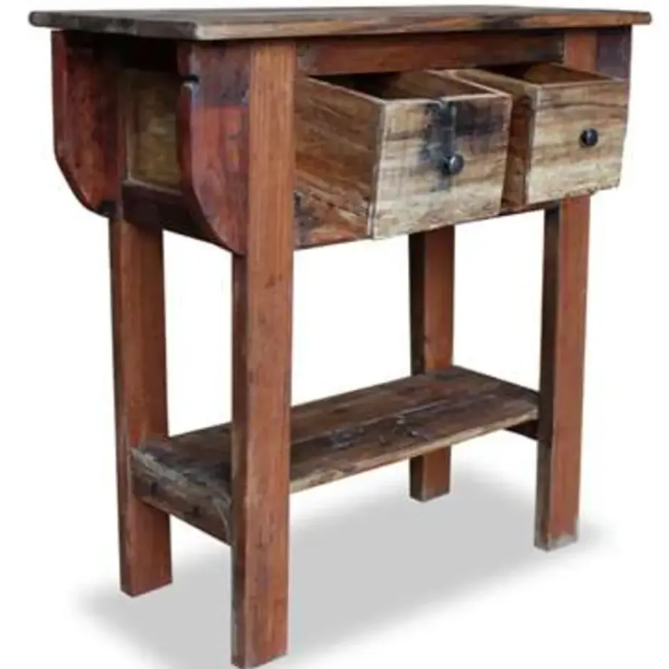 vidaXL - Wandtafel - Bruin - Hout