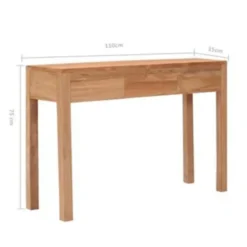 vidaXL - Wandtafel - Bruin - Hout