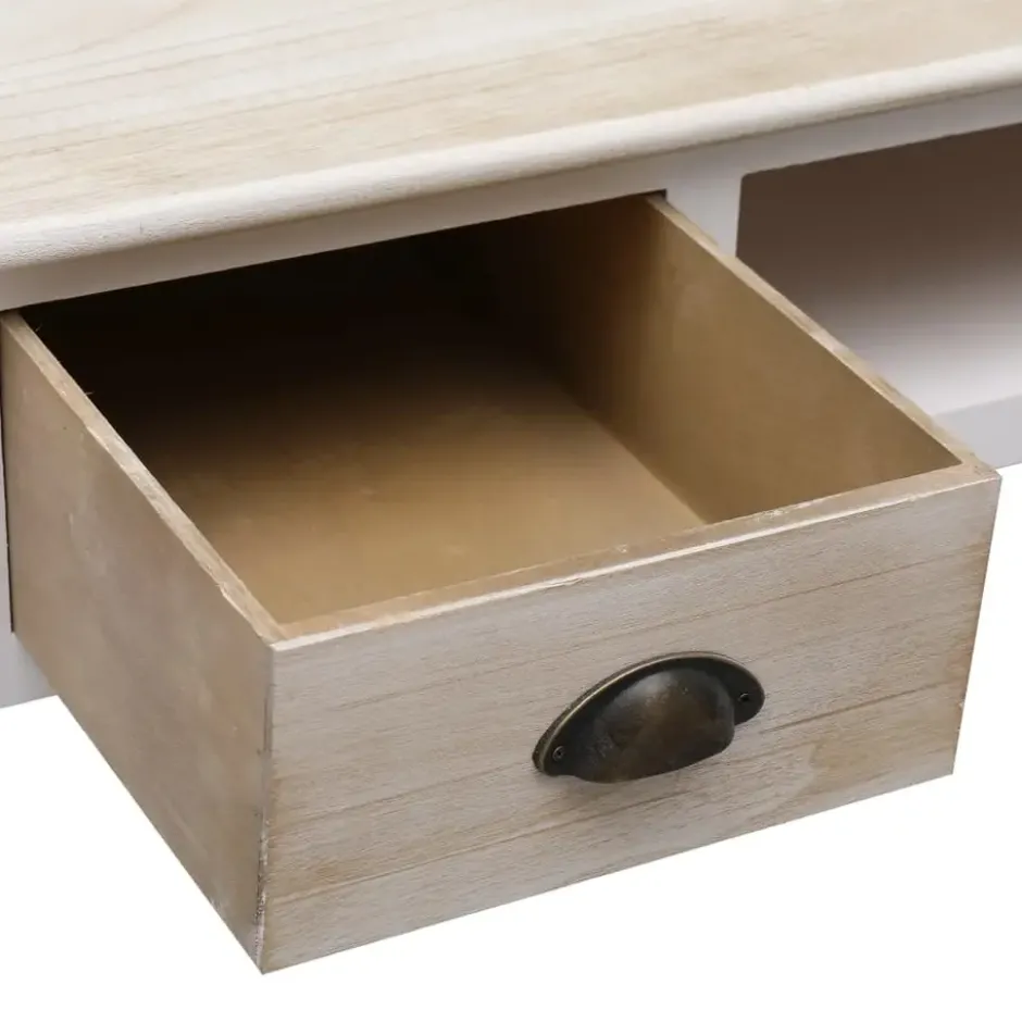 vidaXL - Wandtafel - Bruin - Hout
