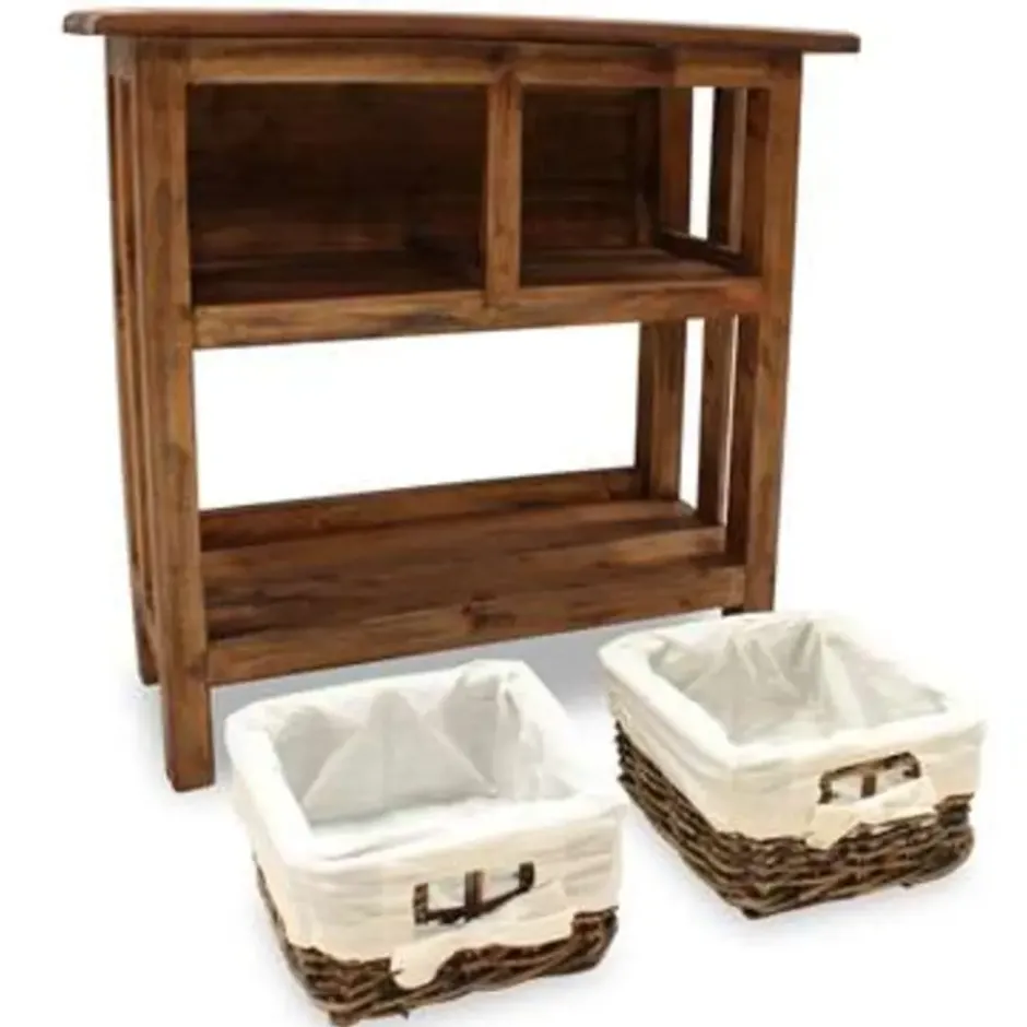 vidaXL - Wandtafel - Bruin - Hout