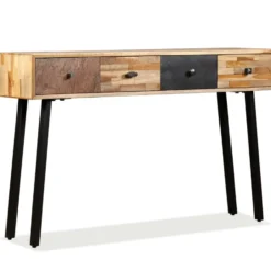 vidaXL - Wandtafel - Multikleur - Hout