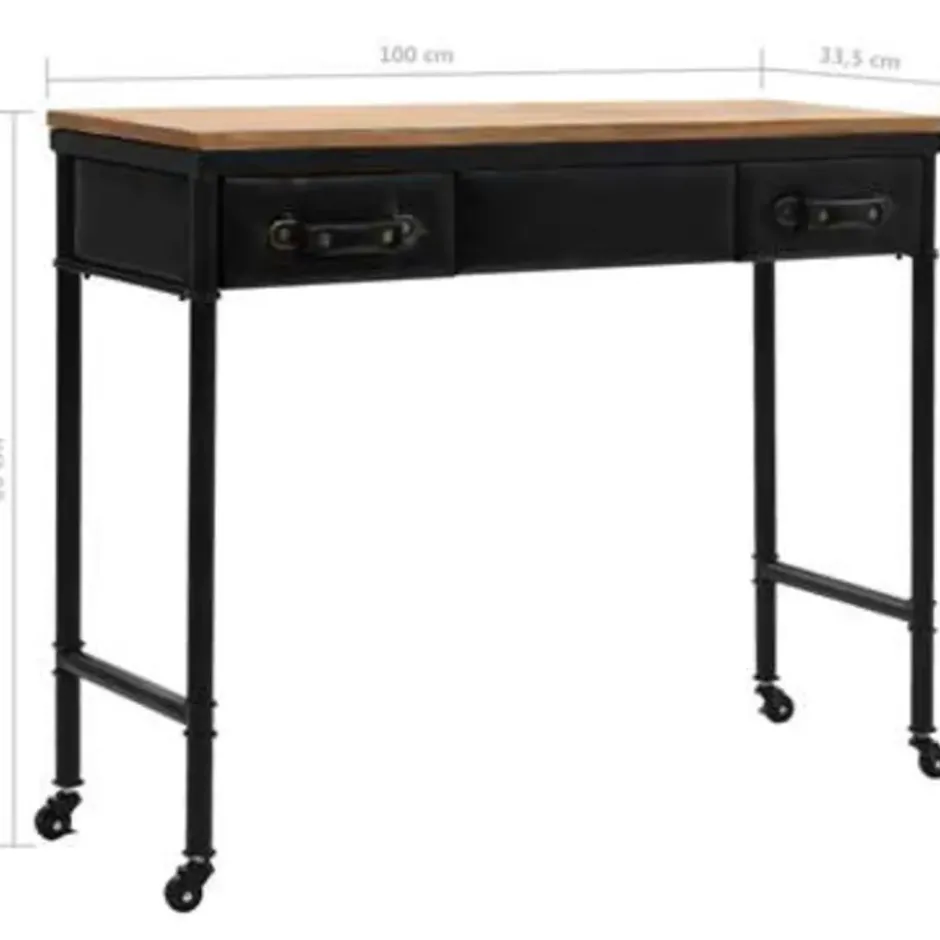 vidaXL - Wandtafel - Multikleur - MDF