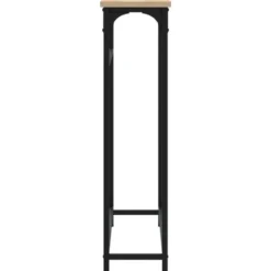 vidaXL - Wandtafel - Sonoma eiken - Bewerkt hout - 75x19.5x75 cm