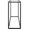 vidaXL - Wandtafel - Transparent - Glas - 120 x 35 x 75 cm