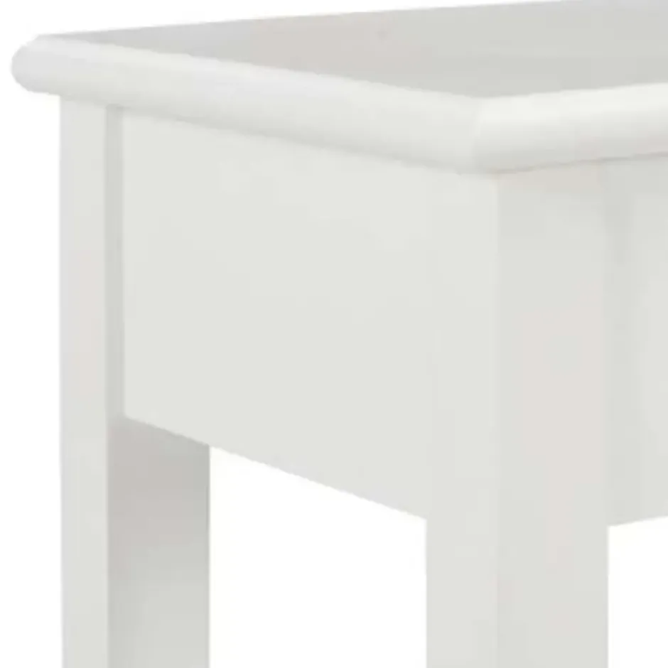 vidaXL - Wandtafel - Wit - Hout