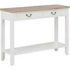 vidaXL - Wandtafel - Wit - Hout