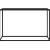vidaXL - Wandtafel - Zwart - Glas - 120 x 35 x 75 cm
