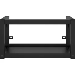 vidaXL - Wastafelframe wandgemonteerd 59x38x31 cm ijzer zwart