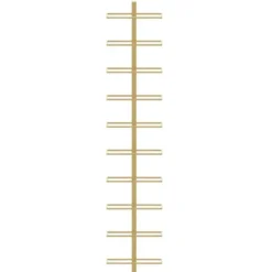 vidaXL - Wijnrek - Goud - Metaal