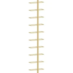 vidaXL - Wijnrek - Goud - Metaal