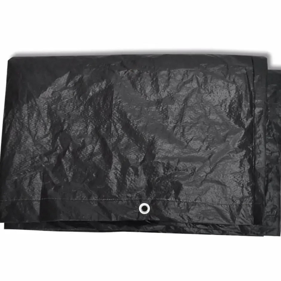 vidaXL - 2x Tuinmeubelhoes 8 Ogen Meubelhoes Hoezen - 140x70x90 cm - 2 Stuks