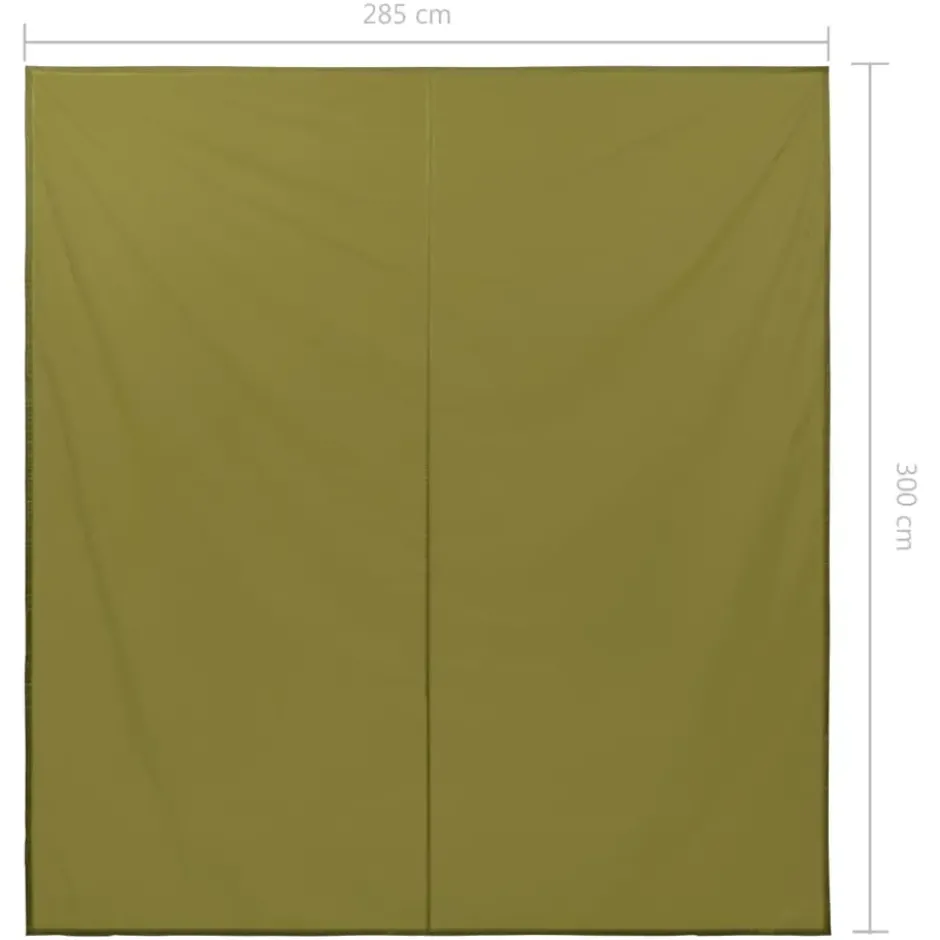 vidaXL - Zeil - Groen - 3 x 2.85 m