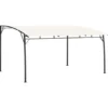 vidaXL - Zonneluifel - Crème - Polyester - 4 x 3 x 2.55 m