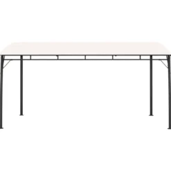 vidaXL - Zonneluifel - Crème - Polyester - 4 x 3 x 2.55 m