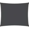 vidaXL - Zonnezeil - Antraciet - 3.5 x 4.5 m