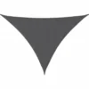 vidaXL - Zonnezeil - Antraciet - 3.5 x 3.5 x 4.9 m