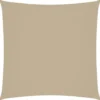 vidaXL - Zonnezeil - Beige - 2 x 2 m