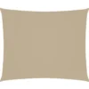 vidaXL - Zonnezeil - Beige - 4 x 6 m