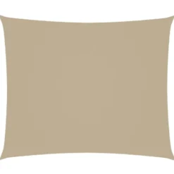 vidaXL - Zonnezeil - Beige - 4 x 6 m