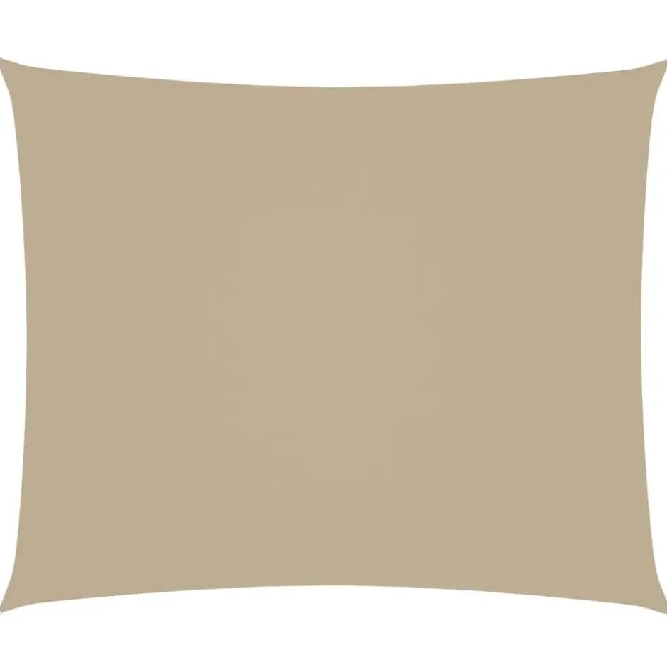 vidaXL - Zonnezeil - Beige - 4 x 6 m