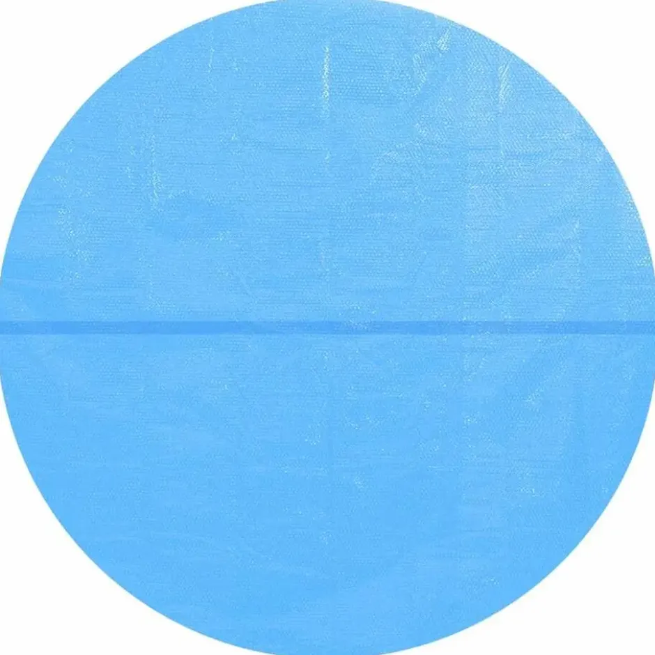 vidaXL - Zwembadzeil - Blauw - Kunststof
