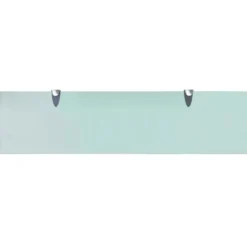 vidaXL - Zwevende Plank - Transparent - Glas - 80 x 20 cm