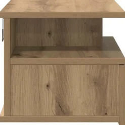 vidaXL - Zwevend Nachtkastjes met lade - Artisan eiken - 40x31x27 cm - 2 stuks