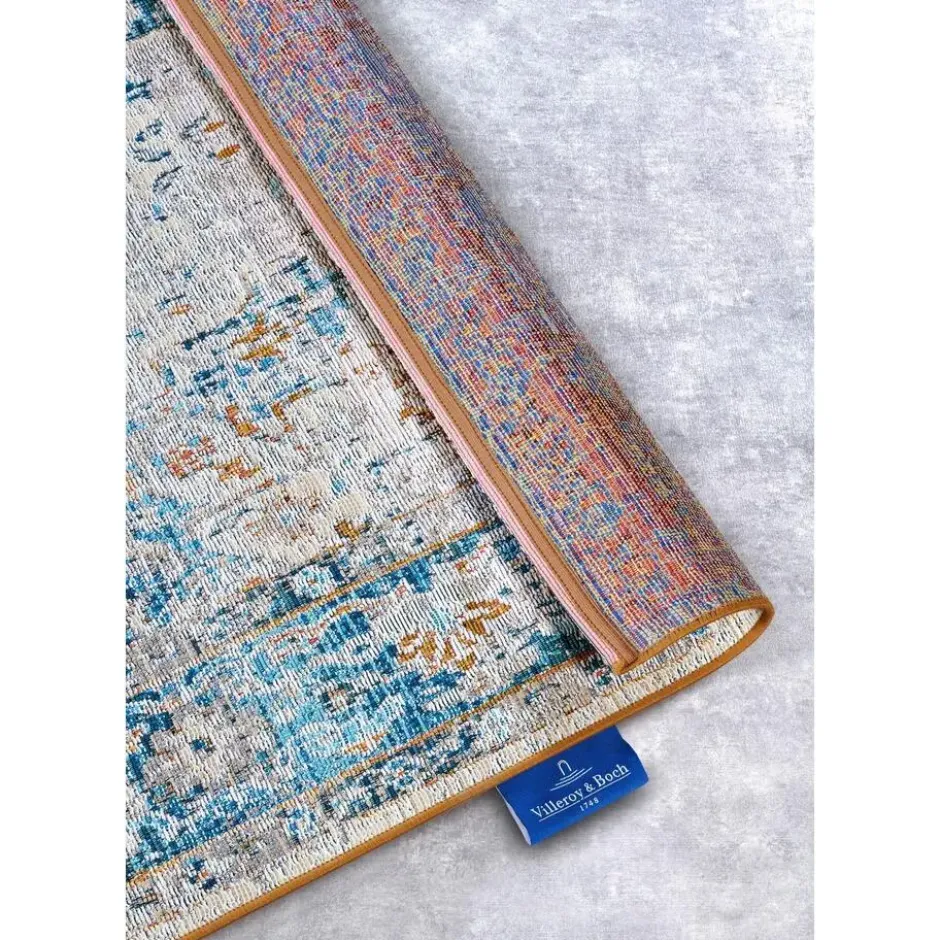 Villeroy & Boch Buitenkleed Vintage Creme Blauw - 120x180 CM