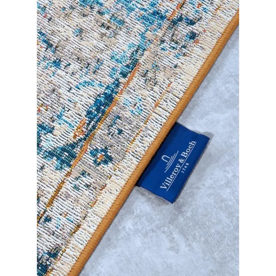Villeroy & Boch Buitenkleed Vintage Creme Blauw - 120x180 CM