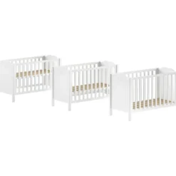 Vipack babybed Amori - wit - 60x120 cm