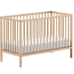 Vipack Babybed Dino - 60 x 120 cm - verstelbaar - dennenhout